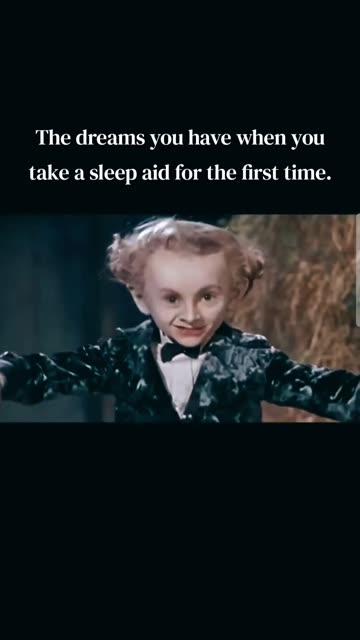Rumpelstiltskin tiptoe trend clip by @musicjunkie5210: The sleep-aid dreams caption that helped it spread