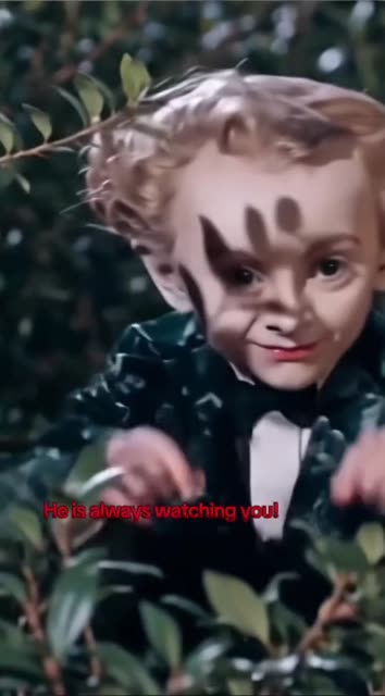 Rumpelstiltskin tiptoe trend clip by @kevincrawford001: The imp peeking out of the bushes